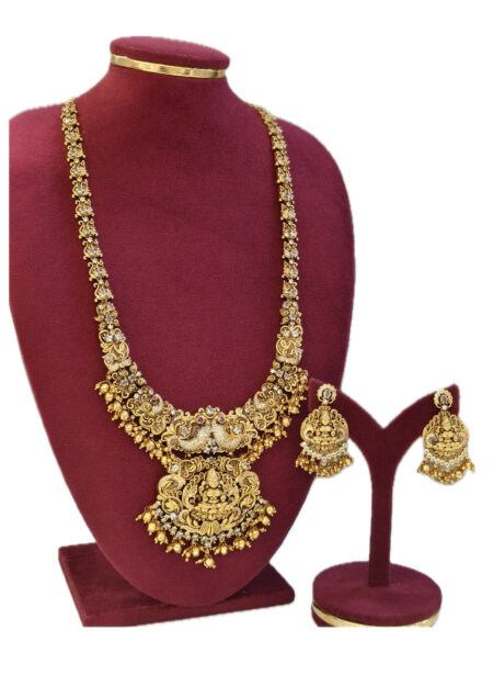 Traditional Lakshmi Temple Jewelry Set
